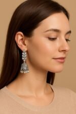 Oxidised Earirngs With Studs