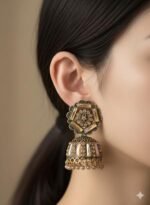 Royal Radiance Ethnic Jhumkas - Image 2