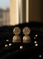 Royal Radiance Ethnic Jhumkas - Image 4